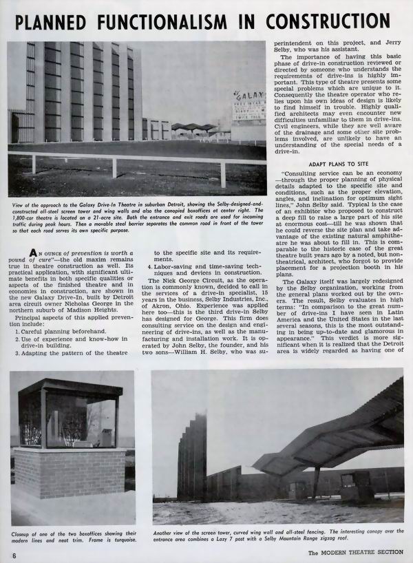 Galaxy Drive-In Theatre - From Box Office And Ron Gross